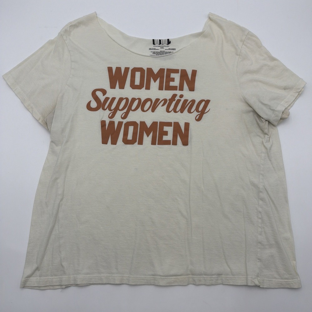 Women Supporting Women XXL T-shirt Unique Feminist Tee Cotton
